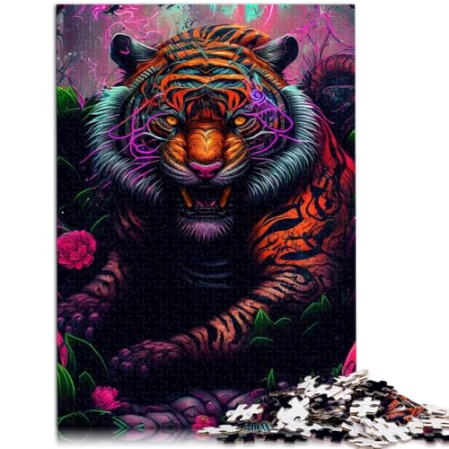 Puzzle Blumentiger Puzzle für Erwachsene und Kinder, 1000 Teile, 50 x 75 cm, Holzbrettpuzzle für Erwachsene und Familien, Spaß für zu Hause, Geburtstagsgeschenk, Reisegeschenk Puzzle Blumentiger Puzzle für Erwachsene und Kinder, 1000 Teile, 50 x 75 cm, Holzbrettpuzzle für Erwachsene und Familien, Spaß für zu Hause, Geburtstagsgeschenk, Reisegeschenk von SYUNFEI
