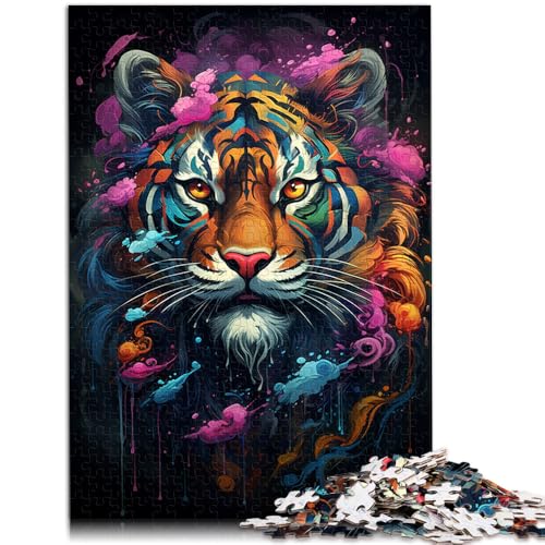 2000-teiliges Puzzle für Erwachsene, böser Tiger, Spielspielzeug, Geburtstagsgeschenk, Geschenke, Wandkunst, 70 x 100 cm, 2000-teiliges Puzzle für Erwachsene, böser Tiger, Spielspielzeug, Geburtstagsgeschenk, Geschenke, Wandkunst, 70 x 100 cm, von SYUNFEI