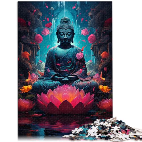 Puzzle für Erwachsene mit 1000 Teilen, Bunte Buddha-Statue, für Familienspaß, Stressabbau, Urlaub zu Hause, Zeit totschlagen, 26x38cm, für 14-Jährige Puzzle für Erwachsene mit 1000 Teilen, Bunte Buddha-Statue, für Familienspaß, Stressabbau, Urlaub zu Hause, Zeit totschlagen, 26x38cm, für 14-Jährige von SYUNFEI