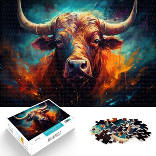 Puzzle für Erwachsene mit 1000 Teilen, Buffalo, für Familienspaß, jedes Teil ist einzigartig – anspruchsvolles Familienspiel, 50 x 75 cm, Puzzle für Erwachsene mit 1000 Teilen, Buffalo, für Familienspaß, jedes Teil ist einzigartig – anspruchsvolles Familienspiel, 50 x 75 cm, von SYUNFEI
