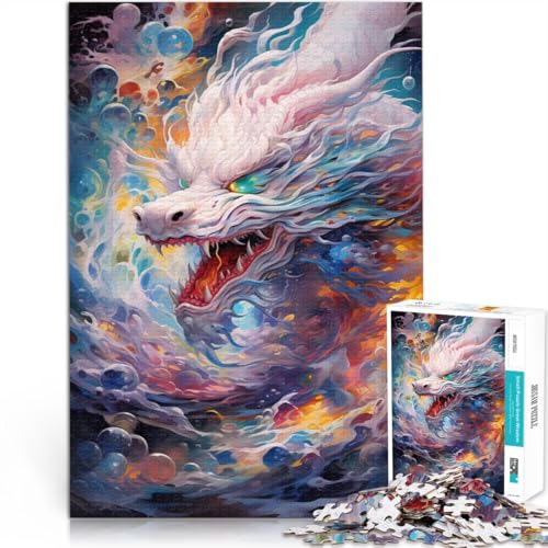 Puzzle für Erwachsene, 1000 Teile, Drachenkunst, anspruchsvolles Spiel, ganze Familie,38x52cm, für 14-Jährige Puzzle für Erwachsene, 1000 Teile, Drachenkunst, anspruchsvolles Spiel, ganze Familie,38x52cm, für 14-Jährige von SYUNFEI