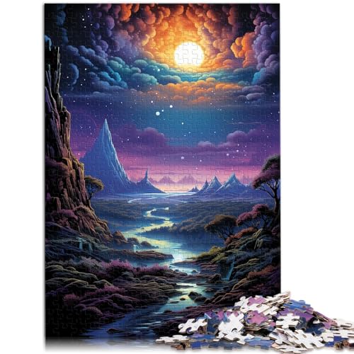 2000-teiliges Puzzle Erwachsene, kosmische Fantasie, Quizspiel, Herausforderung die Gehirnintelligenz, süchtig machendes Spielzeug, 70 x 100 cm, Teenager ab 14 Jahren von SYUNFEI