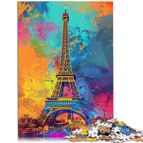 Puzzle für Erwachsene, 2000 Teile, der Eiffelturm, Paris, Denkspiel, Weihnachtswunschliste mit Weihnachtsmann, 70 x 100 cm, für Teenager ab 14 Jahren Puzzle für Erwachsene, 2000 Teile, der Eiffelturm, Paris, Denkspiel, Weihnachtswunschliste mit Weihnachtsmann, 70 x 100 cm, für Teenager ab 14 Jahren von SYUNFEI
