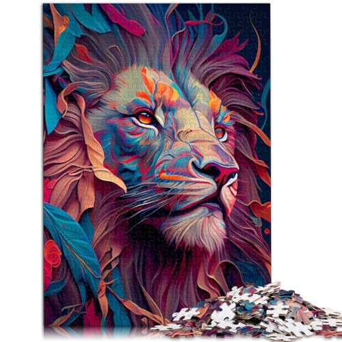 Puzzle für Erwachsene, 1000 Teile, „Der stolze Löwe“, anspruchsvolles Spiel, Geschenke, anspruchsvolles Puzzlespiel und Familienspiel, 14,96 Zoll x 20,47 Zoll Puzzle für Erwachsene, 1000 Teile, „Der stolze Löwe“, anspruchsvolles Spiel, Geschenke, anspruchsvolles Puzzlespiel und Familienspiel, 14,96 Zoll x 20,47 Zoll von SYUNFEI