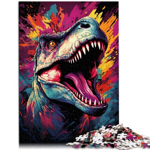 Puzzle Dinosaurier 1000 Teile 10,27 x 14,96 Zoll Holzbrettpuzzle für Erwachsene und Kinder ab 14 Jahren Puzzle-Angebot als Geschenk für die ganze Familie Puzzle Dinosaurier 1000 Teile 10,27 x 14,96 Zoll Holzbrettpuzzle für Erwachsene und Kinder ab 14 Jahren Puzzle-Angebot als Geschenk für die ganze Familie von SYUNFEI