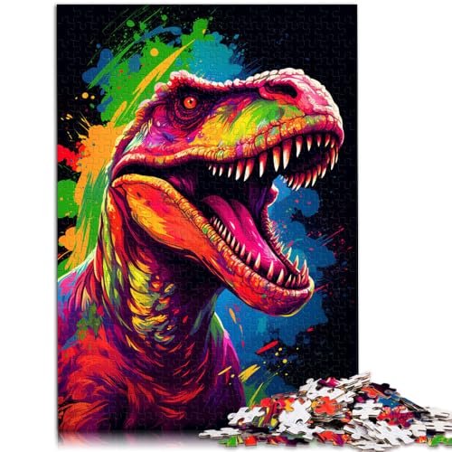 Puzzle für Erwachsene, 1000 Teile, Dinosaurier, Lernpuzzle, Stressabbau, 50 x 75 cm, für Teenager ab 14 Jahren von SYUNFEI