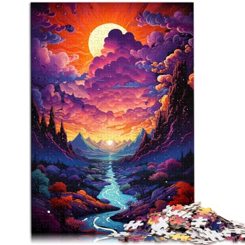 2000-teiliges Puzzle für Erwachsene, Traumland-Quizspiel, Spaß für Zuhause, Geburtstagsgeschenk, Reisegeschenk, 27,56 x 39,37 Zoll von SYUNFEI