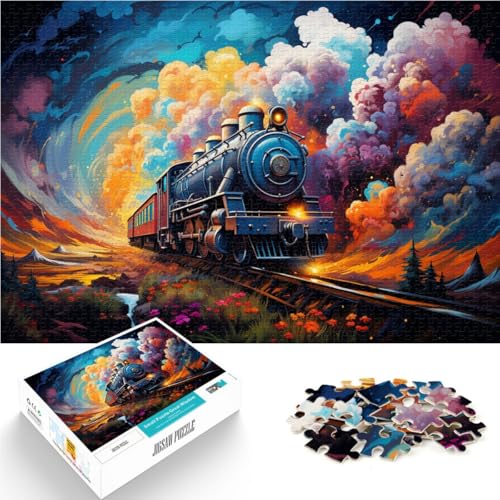 1000-teiliges Puzzle für Erwachsene. EIN Zug, der durch das Quizspiel „Artists Collection“ Fahren kann. Bildende Kunst. 19,7 x 29,5 Zoll für Teenager ab 14 Jahren. 1000-teiliges Puzzle für Erwachsene. EIN Zug, der durch das Quizspiel „Artists Collection“ Fahren kann. Bildende Kunst. 19,7 x 29,5 Zoll für Teenager ab 14 Jahren. von SYUNFEI