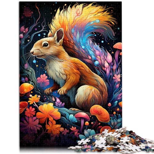 Puzzle für Erwachsene, 1000 Teile, Eichhörnchen, Denkspiel, jedes Teil ist einzigartig – anspruchsvolles Familienspiel, 26x38cm Puzzle für Erwachsene, 1000 Teile, Eichhörnchen, Denkspiel, jedes Teil ist einzigartig – anspruchsvolles Familienspiel, 26x38cm von SYUNFEI
