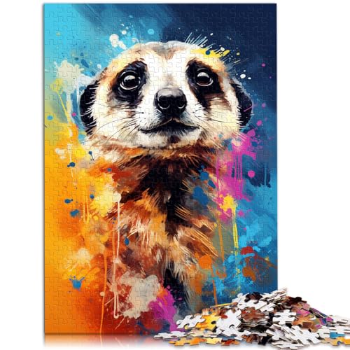 Puzzle Erwachsene, 2000 Teile, Erdmännchen, farbenfrohe pädagogische Herausforderung, Geburtstagsgeschenk, Geschenke, Wandkunst, 27,56 x 39,37 Zoll, Teenager ab 14 Jahren von SYUNFEI