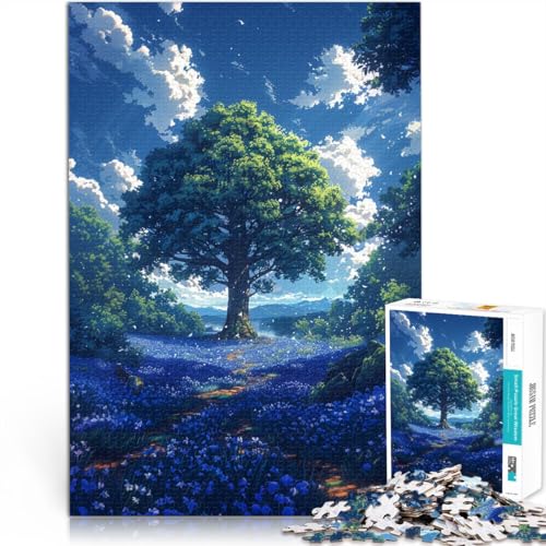 Puzzle für Erwachsene, 1000 Teile, Lebensbaum-Puzzlespiel, 14,96 x 20,47 Zoll, Weihnachtspuzzle-Geschenke für Teenager ab 14 Jahren von SYUNFEI