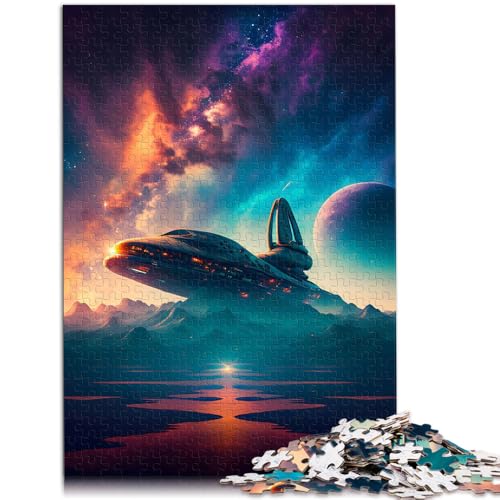 Puzzle 2000 Teile für Erwachsene, EIN gestrandetes Raumschiff, Lernspiele, perfekte Dekoration, 70 x 100 cm, für Teenager ab 14 Jahren von SYUNFEI