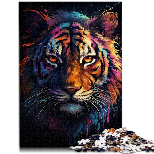 Puzzle für Erwachsene, 1000 Teile, Nebula Tiger's Puzzle für Lernspiele, Herausforderungsspielzeug, 10,27 Zoll x 14,96 Zoll, lustige Puzzles Puzzle für Erwachsene, 1000 Teile, Nebula Tiger's Puzzle für Lernspiele, Herausforderungsspielzeug, 10,27 Zoll x 14,96 Zoll, lustige Puzzles von SYUNFEI
