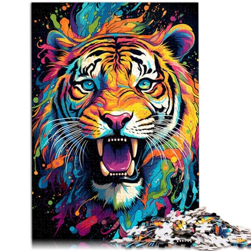 Puzzle für Erwachsene, 2000 Teile, farbenfrohes Gekritzeltiger-Familienspiel ganze Familie, 70 x 100 cm, für 14-Jährige Puzzle für Erwachsene, 2000 Teile, farbenfrohes Gekritzeltiger-Familienspiel ganze Familie, 70 x 100 cm, für 14-Jährige von SYUNFEI