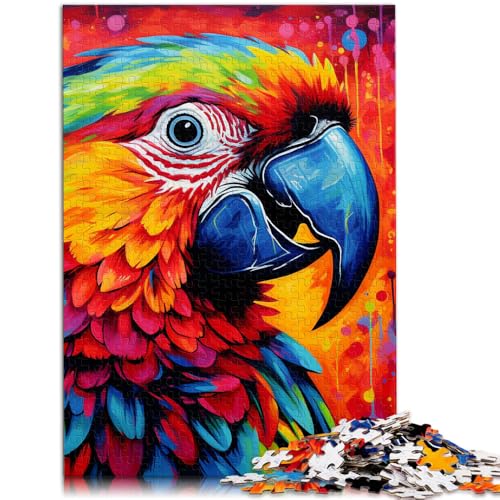 Puzzle für Erwachsene, 2000 Teile, Tiere, Vögel, Papageien, Heimdekoration, Puzzle, Kunstwerk, Geschenk, 27,56 x 39,37 Zoll, für Teenager ab 14 Jahren von SYUNFEI