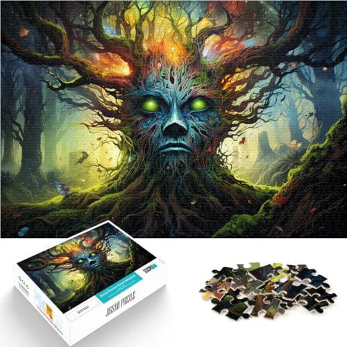 1000-teiliges Puzzle für Erwachsene. Fantasie-Baumelfen-Quizspiel ganze Familie.38x52cm. Für Teenager ab 14 Jahren. von SYUNFEI