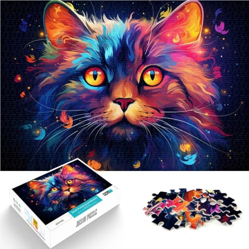 Puzzle für Erwachsene, 2000 Teile, Katzen-Puzzle, Denkspiel, jedes Teil ist einzigartig – anspruchsvolles Familienspiel, 60 x 100 cm, für 14-Jährige Puzzle für Erwachsene, 2000 Teile, Katzen-Puzzle, Denkspiel, jedes Teil ist einzigartig – anspruchsvolles Familienspiel, 60 x 100 cm, für 14-Jährige von SYUNFEI