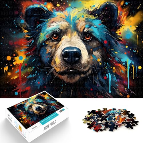 1000-teiliges Puzzle für Erwachsene, Tier-Quizspiel, hilft dem Gehirn, süchtig machendes Spielzeug zu trainieren und Geduld zu fördern, 19,7 x 29,5 Zoll 1000-teiliges Puzzle für Erwachsene, Tier-Quizspiel, hilft dem Gehirn, süchtig machendes Spielzeug zu trainieren und Geduld zu fördern, 19,7 x 29,5 Zoll von SYUNFEI