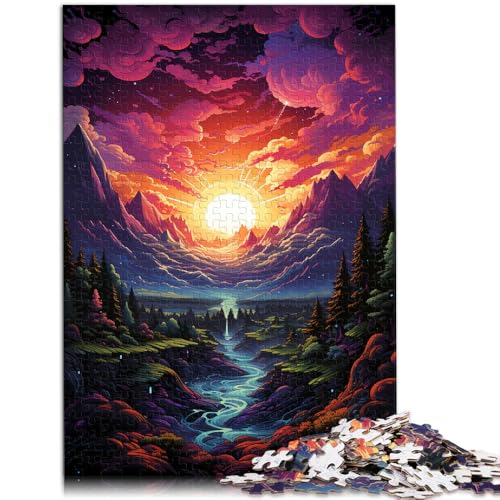 Puzzle für Erwachsene mit 2000 Teilen, Fantasie-Sonnenuntergangslandschaft, Denkspiel, Stressabbau, schwierige Herausforderung, 70 x 100 cm, für 14-Jährige Puzzle für Erwachsene mit 2000 Teilen, Fantasie-Sonnenuntergangslandschaft, Denkspiel, Stressabbau, schwierige Herausforderung, 70 x 100 cm, für 14-Jährige von SYUNFEI
