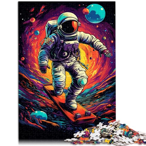Puzzle für Erwachsene, 1000 Teile, Fantasie-Puzzle mit hübschem Astronauten – anspruchsvolles Spiel, 14,96 x 20,47 Zoll, lustige Puzzles Puzzle für Erwachsene, 1000 Teile, Fantasie-Puzzle mit hübschem Astronauten – anspruchsvolles Spiel, 14,96 x 20,47 Zoll, lustige Puzzles von SYUNFEI