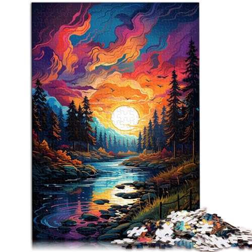 1000-teiliges Puzzle für Erwachsene, Fantastische Landschaft, Quizspiel, ganze Familie,38x52cm, für Teenager ab 14 Jahren von SYUNFEI