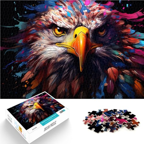 Puzzle für Erwachsene mit 1000 Teilen, Fantasie-Adler-Gemälde, Denkspiel, ganze Familie,38x52cm Puzzle für Erwachsene mit 1000 Teilen, Fantasie-Adler-Gemälde, Denkspiel, ganze Familie,38x52cm von SYUNFEI
