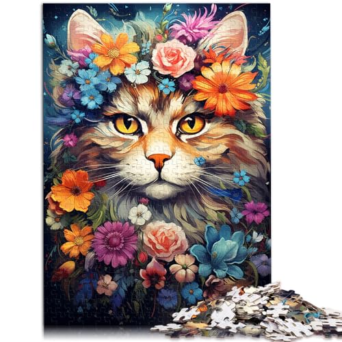 Puzzle für Erwachsene mit 2000 Teilen, buntes Fantasy-Katzen-Quizspiel, Geburtstagsgeschenk, Wanddekoration, 70 x 100 cm, für Jugendliche ab 14 Jahren von SYUNFEI