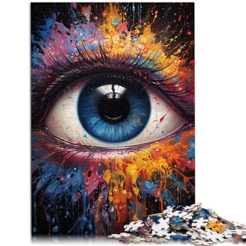 1000-teiliges Puzzle für Erwachsene, Fantasy Eyes, anspruchsvolles Spiel, 26 x 38cm, tolles Geschenk für Spiele, geeignet für Teenager ab 14 Jahren von SYUNFEI