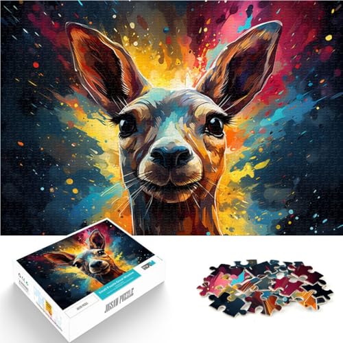 Puzzle für Erwachsene, 1000 Teile, Fantasie-Quizspiel mit Hirschtieren und vollständig ineinander greifenden, zufällig geformten Teilen, 10,27 Zoll x 14,96 Zoll Puzzle für Erwachsene, 1000 Teile, Fantasie-Quizspiel mit Hirschtieren und vollständig ineinander greifenden, zufällig geformten Teilen, 10,27 Zoll x 14,96 Zoll von SYUNFEI