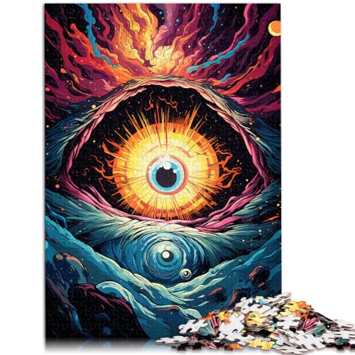 Puzzle für Erwachsene, 1000 Teile, Fantasy-Weltraumauge, Quizspiel, anspruchsvoll, Aber unterhaltsam und humorvoll,50x75cm, für 14-Jährige Puzzle für Erwachsene, 1000 Teile, Fantasy-Weltraumauge, Quizspiel, anspruchsvoll, Aber unterhaltsam und humorvoll,50x75cm, für 14-Jährige von SYUNFEI