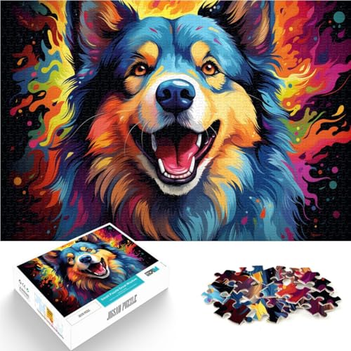 Puzzle für Erwachsene mit 1000 Teilen, Finnischer Lapphund, Denkspiel, ganze Familie, 50 x 75 cm, für 14-Jährige Puzzle für Erwachsene mit 1000 Teilen, Finnischer Lapphund, Denkspiel, ganze Familie, 50 x 75 cm, für 14-Jährige von SYUNFEI