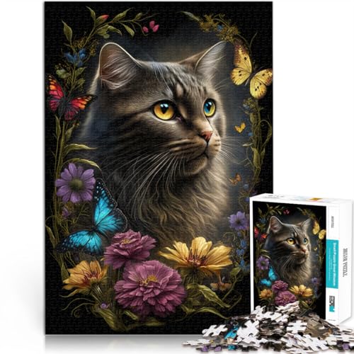 Puzzle für Erwachsene, 2000 Teile, süßes Kätzchen, anspruchsvolles Spiel, ganze Familie, 70 x 100 cm, für Teenager ab 14 Jahren von SYUNFEI