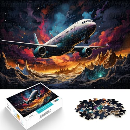 Puzzle Flugzeug im farbigen Himmel Puzzle für Erwachsene 2000 Teile 27.56 in x39.37 in Graukartenpuzzle für Erwachsene und Familien Spielzeug Denkspiel Puzzle Flugzeug im farbigen Himmel Puzzle für Erwachsene 2000 Teile 27.56 in x39.37 in Graukartenpuzzle für Erwachsene und Familien Spielzeug Denkspiel von SYUNFEI