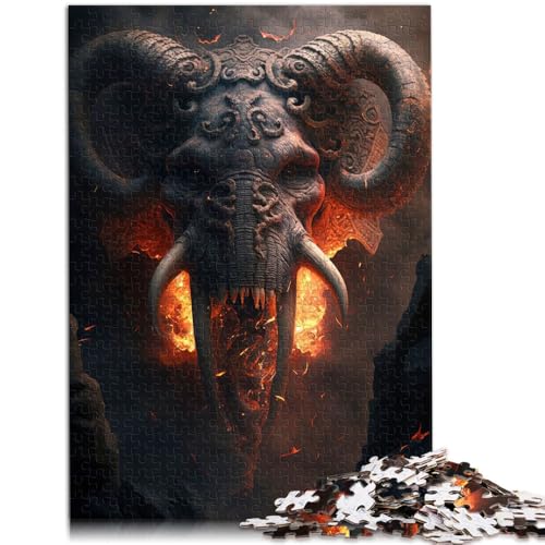 2000 Teile Puzzle für Erwachsene, Dämonischer Elefant, Denksportaufgabe, ganze Familie, 70 x 100 cm, für 14-Jährige von SYUNFEI