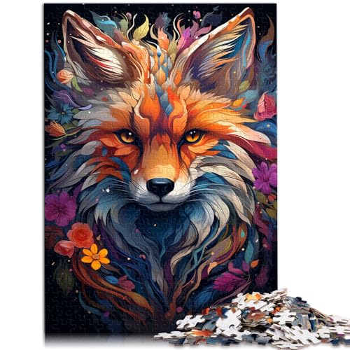 Puzzle für Erwachsene, 2000 Teile, Fuchs, Tier, anspruchsvolles Spiel, Puzzle, Weihnachtswunschliste mit Weihnachtsmann, 70 x 100 cm, für 14-Jährige von SYUNFEI