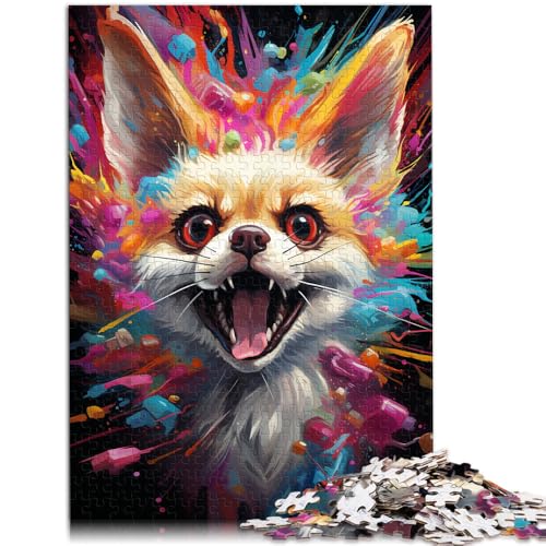 Puzzle für Erwachsene, 2000 Teile, Fuchsmalerei, anspruchsvolles Spiel, ganze Familie, 27,56 x 39,37 Zoll von SYUNFEI