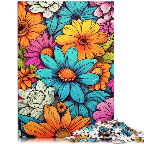 1000-teiliges Puzzle für Erwachsene. Das farbenfrohe Daisy-Quizspiel ganze Familie. 50 x 75 cm, für Teenager ab 14 Jahren 1000-teiliges Puzzle für Erwachsene. Das farbenfrohe Daisy-Quizspiel ganze Familie. 50 x 75 cm, für Teenager ab 14 Jahren von SYUNFEI