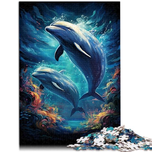 Puzzle für Erwachsene, 2000 Teile, Galaxie-Delfin, Denkspiel, ganze Familie, 27,56 x 39,37 Zoll Puzzle für Erwachsene, 2000 Teile, Galaxie-Delfin, Denkspiel, ganze Familie, 27,56 x 39,37 Zoll von SYUNFEI