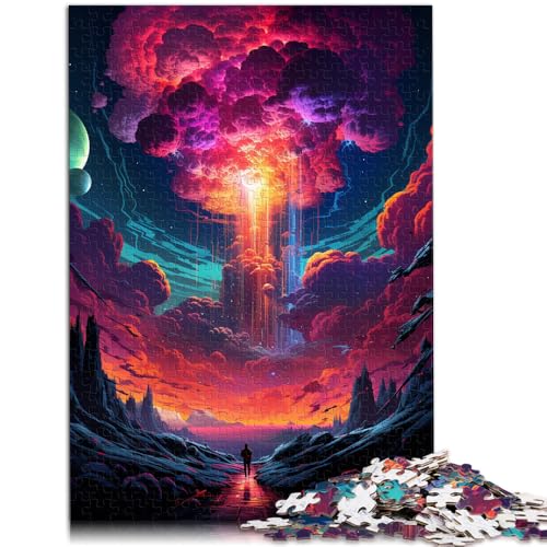 Puzzle für Erwachsene, 1000 Teile, Weltuntergangslandschaft, Lernpuzzle, Analyse und Logik,50x75cm, für Jugendliche ab 14 Jahren von SYUNFEI