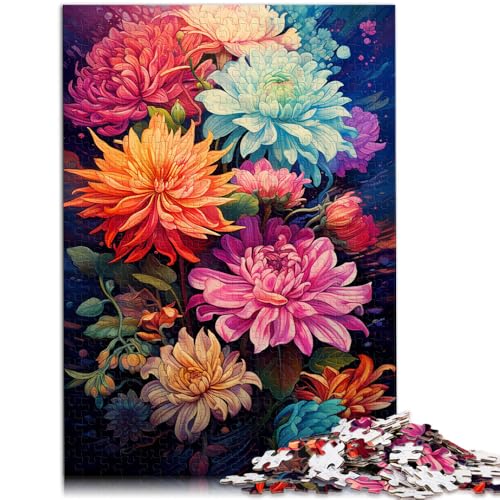 Puzzle für Erwachsene, 1000 Teile, Blumen, Spielspielzeug für die ganze Familie, Geschenkangebot,50x75cm, für Teenager ab 14 Jahren von SYUNFEI