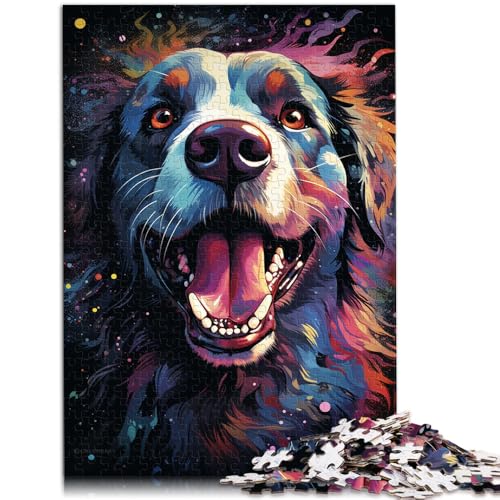 Puzzle für Erwachsene, 1000 Teile, Galaxie-Schäferhund-Spiel, Spielzeug für die Familie, Geschenk, Eltern-Kind-Interaktion, 26x38cm, für Teenager ab 14 Jahren von SYUNFEI