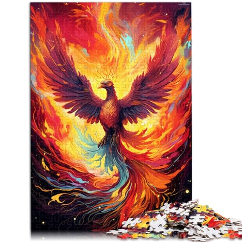 Puzzle für Erwachsene, 2000 Teile, Flammen-Phönix-Spiel, Spielzeug Tolle Geschenke und Spielzeuge, 27,56 x 39,37 Zoll, für Teenager ab 14 Jahren von SYUNFEI