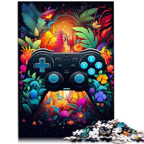 2000-teiliges Puzzle für Erwachsene. Buntes Gamepad-Quizspiel ganze Familie. 27,56 x 39,37 Zoll. Geeignet für und Jugendliche ab 14 Jahren. von SYUNFEI