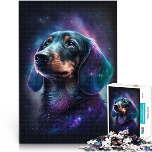 Puzzle für Erwachsene, 1000-teiliges Galaxy-Dackel-Puzzle – anspruchsvolles Spiel, tolles Geschenk für Spiele,38x52cm, für Teenager ab 14 Jahren Puzzle für Erwachsene, 1000-teiliges Galaxy-Dackel-Puzzle – anspruchsvolles Spiel, tolles Geschenk für Spiele,38x52cm, für Teenager ab 14 Jahren von SYUNFEI