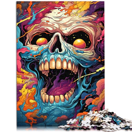 Puzzle für Erwachsene, 1000 Teile, Farbiger Totenkopf, anspruchsvolles Spiel, Lernspiel für Geburtstag, Weihnachten,38x52cm, für 14-Jährige Puzzle für Erwachsene, 1000 Teile, Farbiger Totenkopf, anspruchsvolles Spiel, Lernspiel für Geburtstag, Weihnachten,38x52cm, für 14-Jährige von SYUNFEI