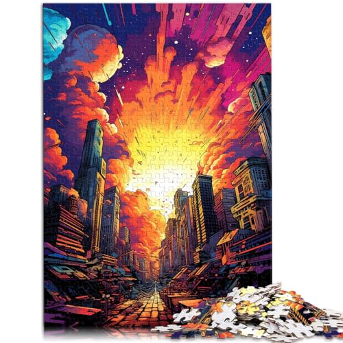 Puzzle für Erwachsene, 2000-teiliges Sonnenuntergangslandschafts-Puzzle – anspruchsvolles Spiel, tolles Geschenk für Spiele, 27,56 x 39,37 Zoll, für Teenager ab 14 Jahren von SYUNFEI