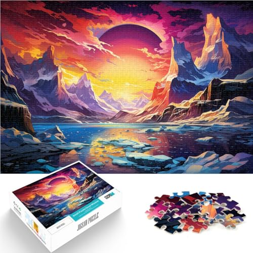Puzzle für Erwachsene, 1000 Teile, Landschaft, pädagogisches Spielzeug zum Stressabbau, perfekte Dekoration, 50 x 75 cm, geeignet für Jugendliche ab 14 Jahren von SYUNFEI