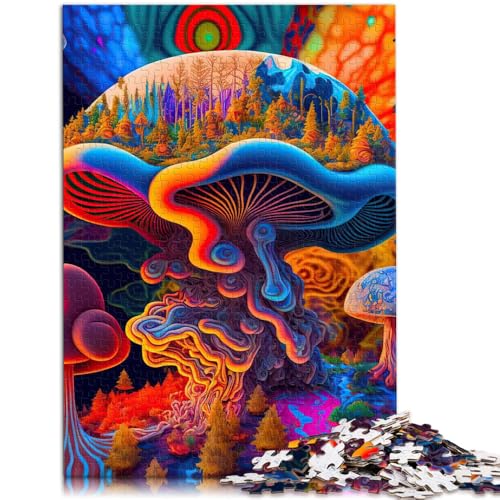 Puzzle für Erwachsene, 2000 Teile, psychedelisches, anspruchsvolles Spiel, Wanddekoration, einzigartige Geburtstags, 27,56 x 39,37 Zoll Puzzle für Erwachsene, 2000 Teile, psychedelisches, anspruchsvolles Spiel, Wanddekoration, einzigartige Geburtstags, 27,56 x 39,37 Zoll von SYUNFEI