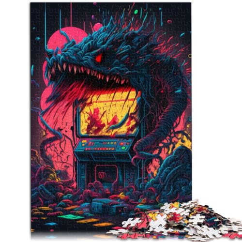 Puzzle für Erwachsene, 1000 Teile, Arcade-Monster-Puzzles, Geschenke, ganze Familie, 50 x 75 cm, für Teenager ab 14 Jahren von SYUNFEI