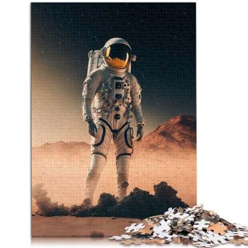 Puzzle mit 1000 Teilen für Erwachsene, Astronaut auf einem neuen Planeten, Spielspielzeug, Geburtstagsgeschenk, 50 x 75 cm, Puzzle mit 1000 Teilen für Erwachsene, Astronaut auf einem neuen Planeten, Spielspielzeug, Geburtstagsgeschenk, 50 x 75 cm, von SYUNFEI